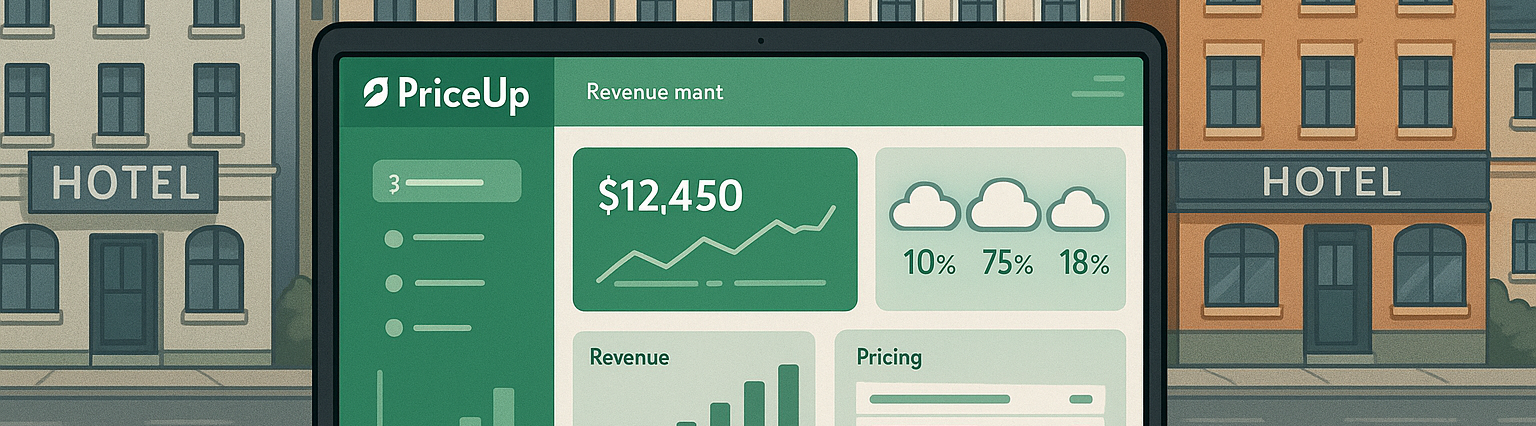 PriceUP Soluzione cloud per il revenue management alberghiero